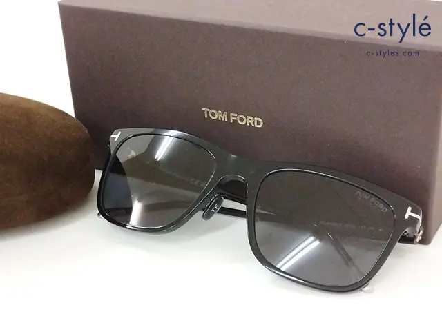 TOM FORD トムフォード サングラス 57□20 145*3P ブラック TF955-D 01D OLARIZED イタリア製