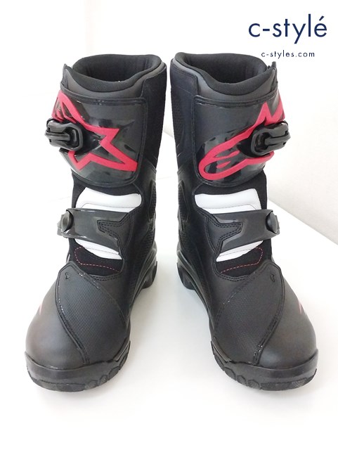 alpinestars アルパインスターズ ブーツ 27.5cm ブラック×レッド×ホワイト HONDA BELIZE DRYSTAR 2047117