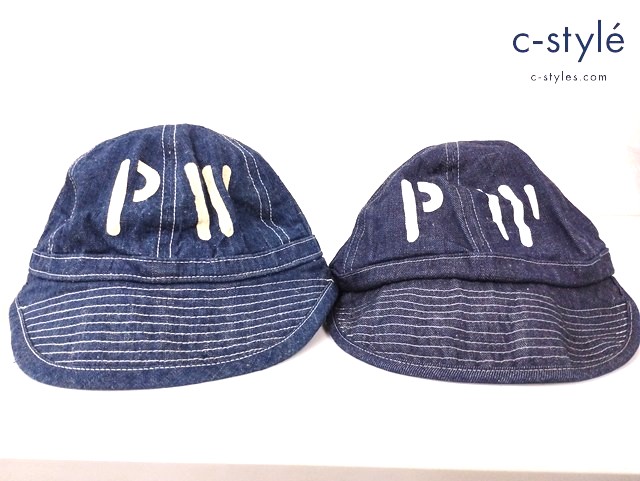 DRY BONES ドライボーンズ デニムフィールドキャップ インディゴ 計2点