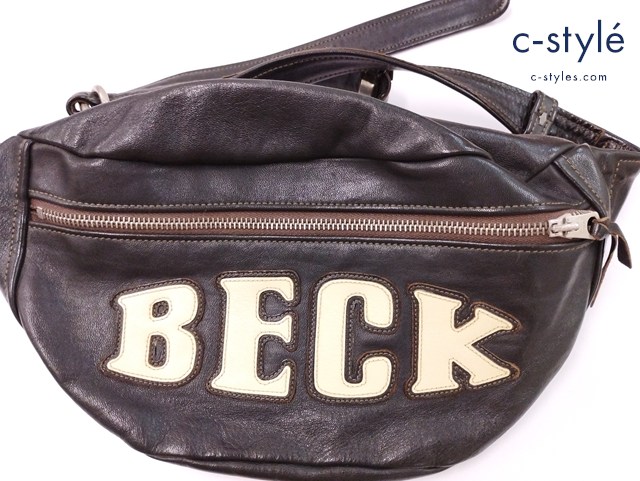 TOYS McCOY トイズマッコイ ウエストバッグ ボディバッグ ブラック DUAL BLADE BAG “BECK”