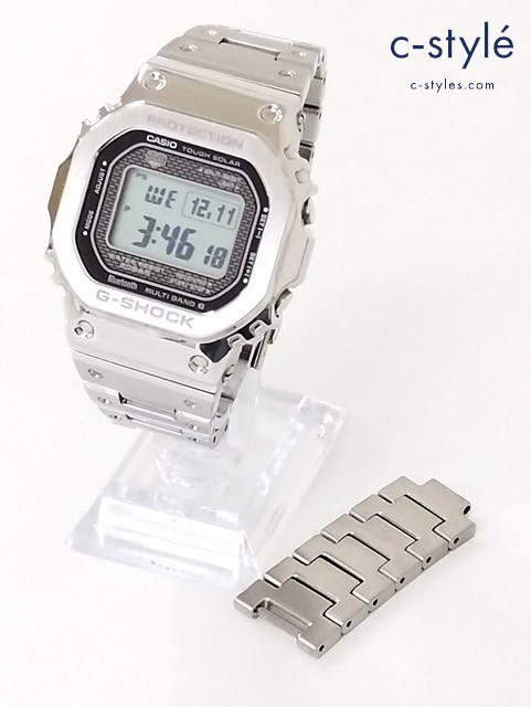 CASIO カシオ G-SHOCK 腕時計 シルバー ソーラー GMW-B5000 3459 231272A0039 201E272C