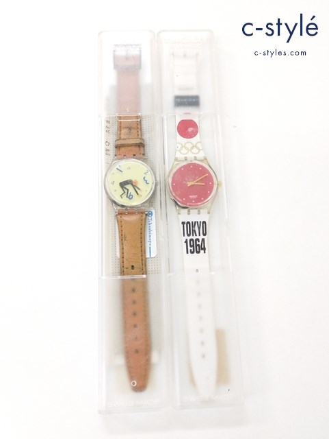 Swatch 腕時計 クォーツ クリア TOKYO 1964 Musicall Olympia Special SLZ100 WEIGHTLESS GK229