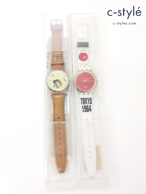 Swatch 腕時計 クォーツ クリア TOKYO 1964 Musicall Olympia Special SLZ100 WEIGHTLESS GK229