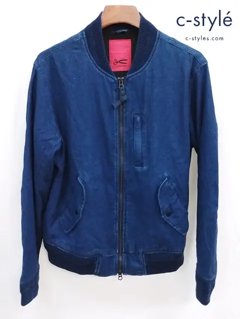 DENHAM デンハム ブルゾン インディゴ S 27200-5-20061