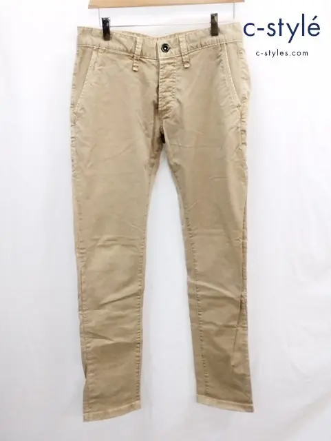DENHAM デンハム LONDON SLIM FIT W30 ストレッチ ベージュ 01-15-11-10-018