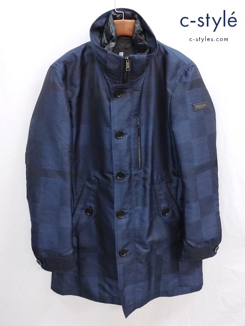 BLACK LABEL CRESTBRIDGE ライナー付きダウンジャケット ネイビー L 51F05-104-26