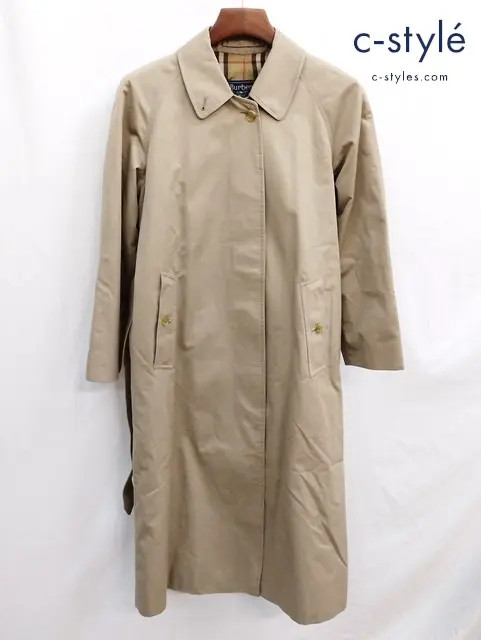 BURBERRYS バーバリーズ ステンカラーコート 8 ベージュ ノバチェック レディース