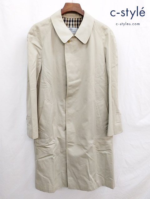 AQUASCUTUM アクアスキュータム ステンカラーコート AQUA5 ベージュ 38