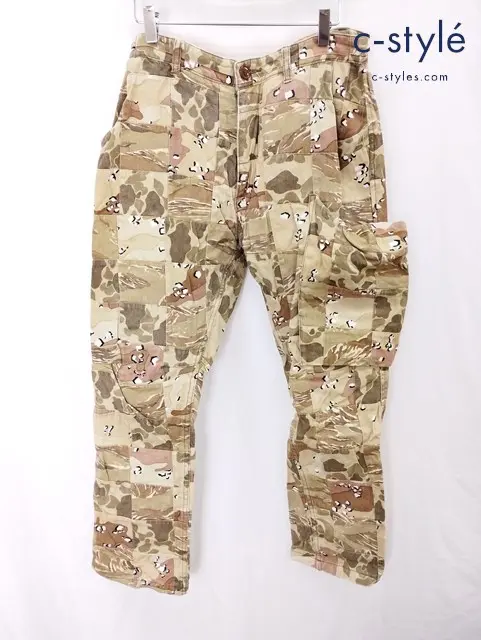 Vivienne Westwood MAN ヴィヴィアンウェストウッドマン パンツ 46 マルチカラー カモ柄 コットン100%