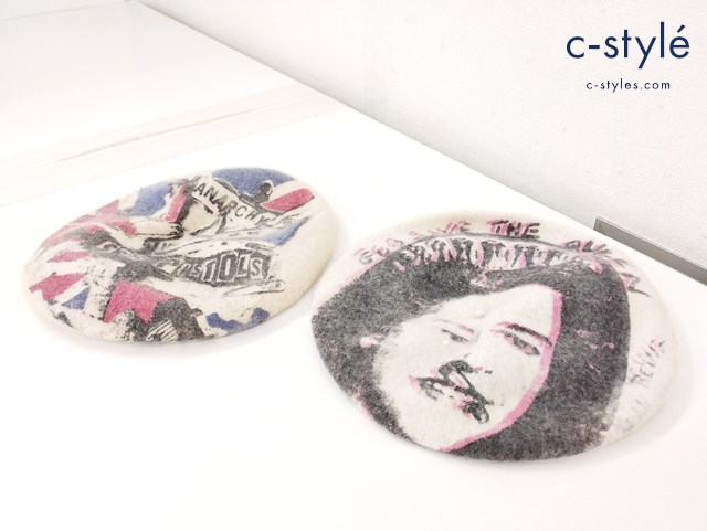 Vivienne Westwood ヴィヴィアンウェストウッド ベレー帽 ホワイト系