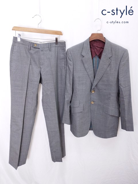 Paul Smith ポールスミス スーツ ジャケット パンツ M グレー ウール100% 上下セット