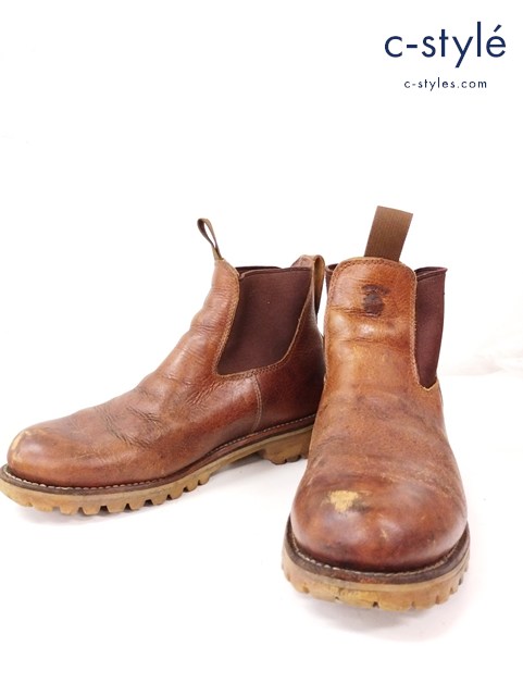 CHIPPEWA チペワ サイドゴアブーツ 8・1/2 ブラウン系