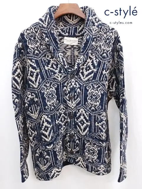 RALPH LAUREN ラルフローレン ショールカラーカーディガン L ネイビー系 DENIM & SUPPLY 0189145SCCA