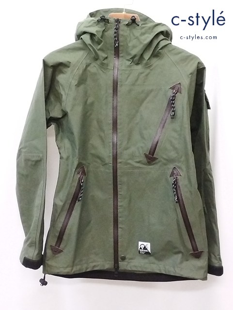 WEST RIDE ウエストライド マウンテンパーカー XS カーキ TC-1301