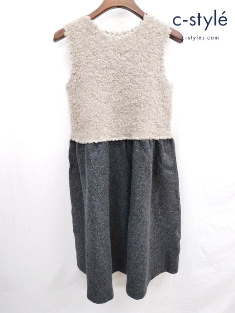 45R フォーティーファイブアール ノースリーブワンピース ニット 0 7125008 日本製 レディース