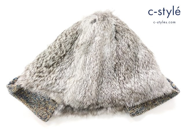 45R フォーティーファイブアール ラビットファー キャップ 帽子 レディース