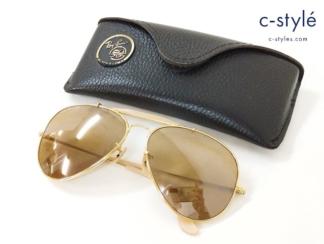 Ray Ban レイバン サングラス 62□14 ゴールド THE GENERAL 50周年記念 1937-1987