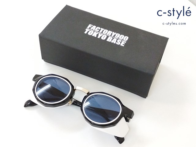 FACTORY900 ファクトリー900 サングラス 46□25-150 ブラック RETRO RF-056 col. 001-853