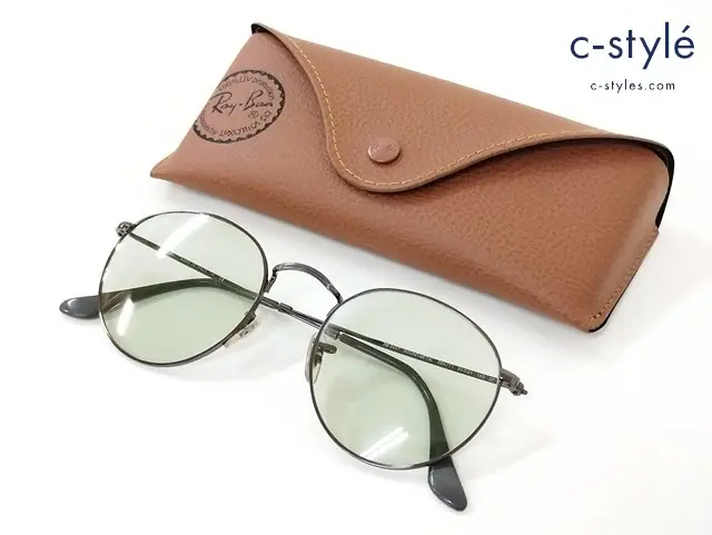 Ray-Ban レイバン サングラス 50□21 グレー系 RB 3447 ROUND METAL 004/T1 イタリア製