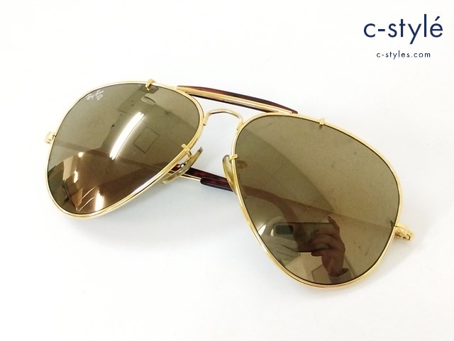 Ray-Ban レイバン サングラス 62□14 ゴールド 5021B&L W1508 べっ甲柄