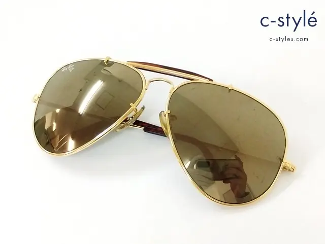 Ray-Ban レイバン サングラス 62□14 ゴールド 5021B&L W1508 べっ甲柄