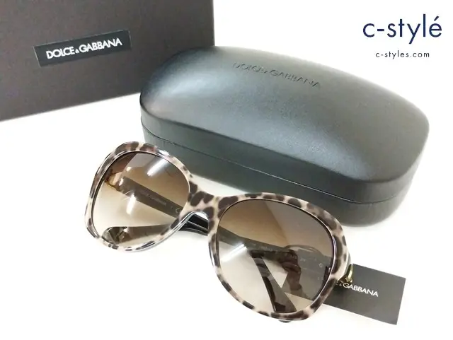 Dolce&Gabbana ドルチェ&ガッバーナ サングラス 57□17 DG4163P 1995/13 ヒョウ柄