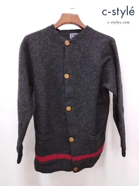 45RPM フォーティーファイブアールピーエム ウールニットカーディガン 2 ブラック 毛100％ Wool100％