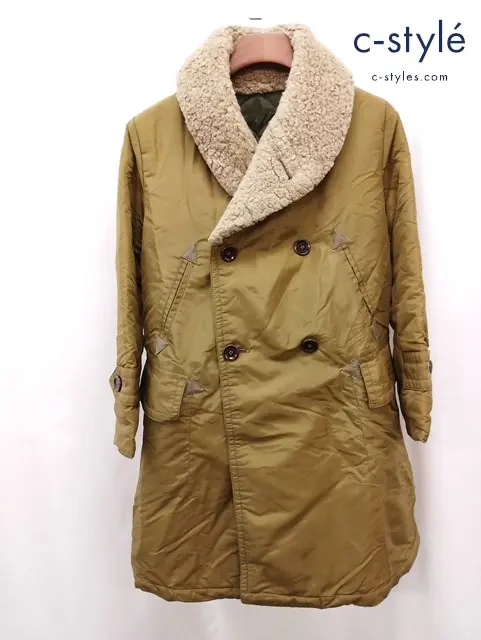 45R フォーティーファイブアール ナイロン×ボアのコート 2 オリーブ系 5092010 レディース