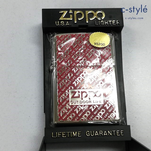 ZIPPO ジッポー オイルライター OUT DOOR LIFE 1997年 シルバー 喫煙具