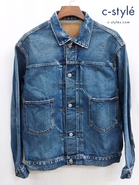 ORDINARY FITS オーディナリーフィッツ デニムジャケット 40 インディゴ 綿100 日本製