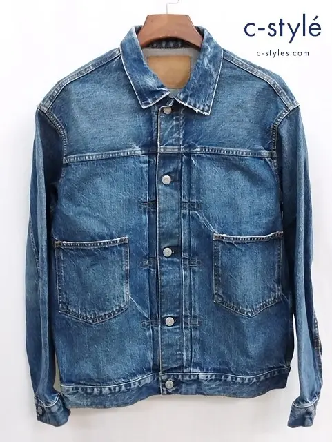 ORDINARY FITS オーディナリーフィッツ デニムジャケット 40 インディゴ 綿100 日本製