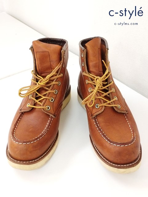 RED WING レッドウィング 875 モックトゥ ブーツ 26.5cm ブラウン 7.5インチ