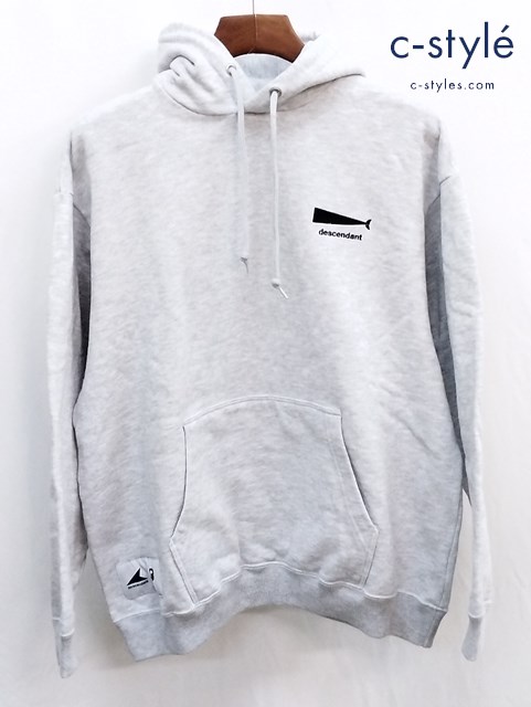 DESCENDANT ディセンダント パーカー 3 グレー フーディー