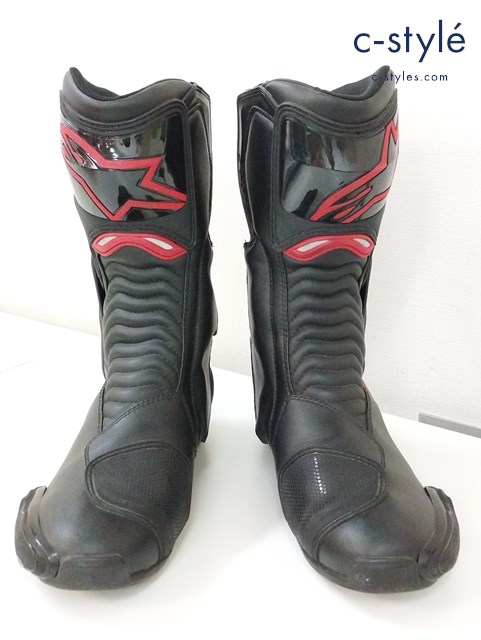 ALPINESTARS アルパインスターズ ブーツ 27.5cm ブラック S-MX6 V2 BOOT T6222719 バイク用品