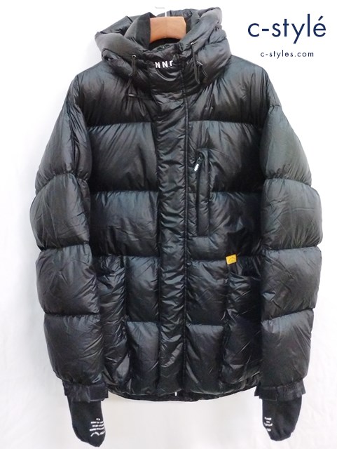 REVERSAL×NATAL design×NANGA EDGE OUT DOWN JACKET L ブラック ダウン