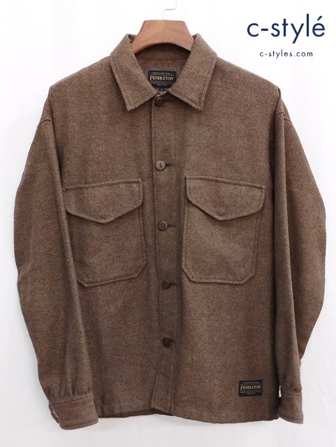PENDLETON × URBAN REASARCH ペンドルトン×アーバンリサーチ シャツジャケット L ブラウン 0475-1226