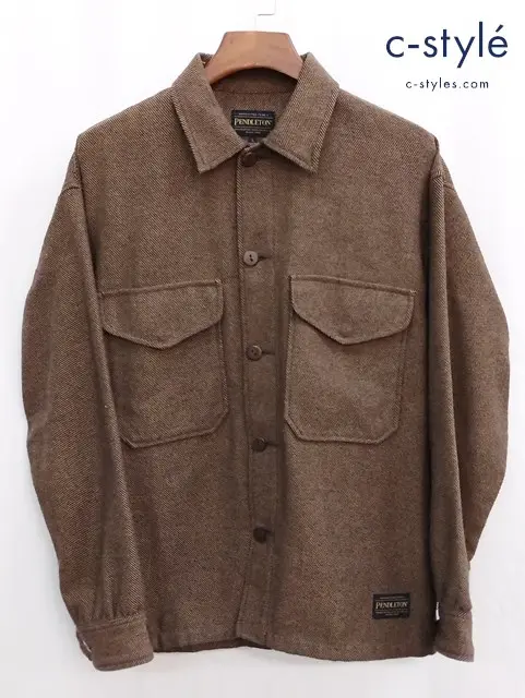 PENDLETON × URBAN REASARCH ペンドルトン×アーバンリサーチ シャツジャケット L ブラウン 0475-1226