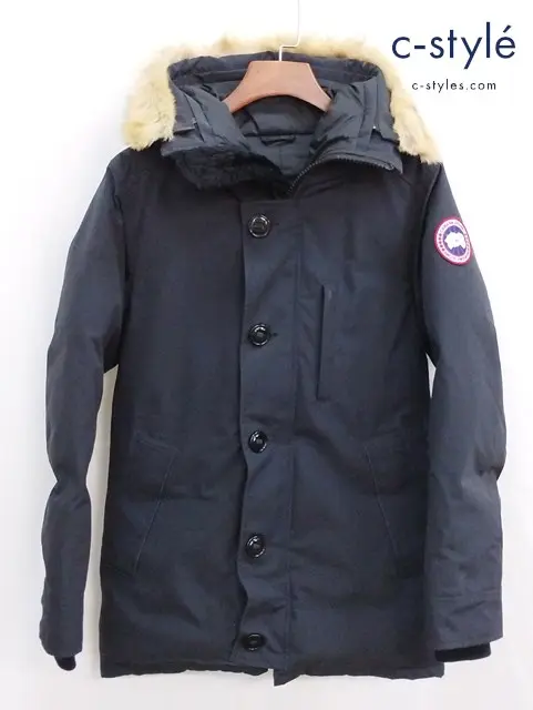 CANADA GOOSE カナダグース ダウンジャケット S/P ネイビー Jasper Parka Heritage 3438JM