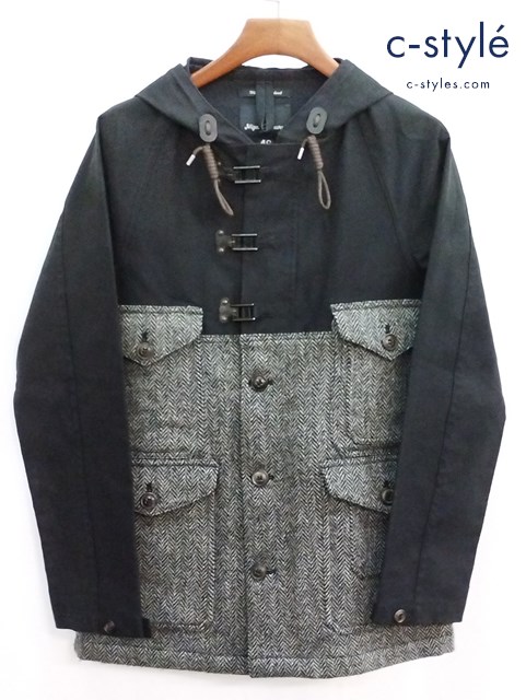 Nigel Cabourn×Harris Tweed CAMERAMAN JACKET 46 ブラック系 8041130095