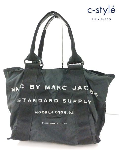 MARC BY MARC JACOBS マークジェイコブス トートバッグ ONESIZE ブラック ロゴ レディース
