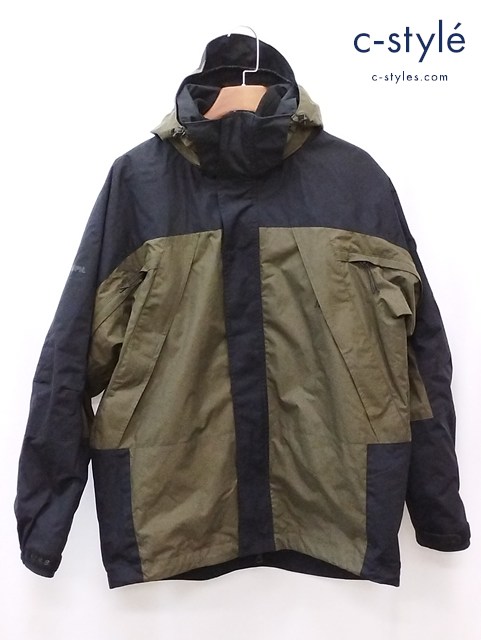 F.C.Real Bristol エフシーレアルブリストル マウンテンパーカー XL カーキ×ブラック 2 IN 1 TOUR JACKET