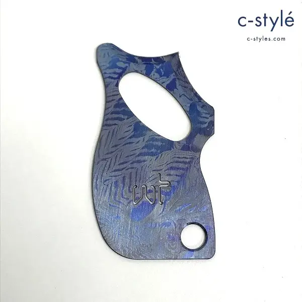 Warren Thomas ウォーレントーマス チタンカードナイフ ULU２ ミント 全長:約8.5cm 刃渡:約5cm