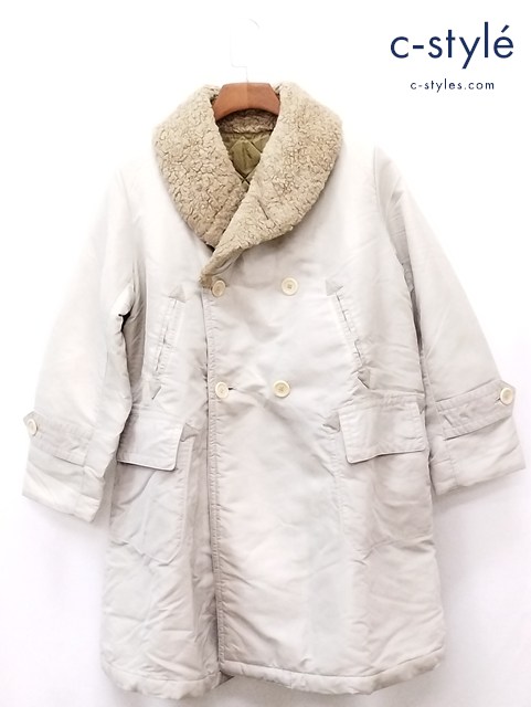 45R フォーティーファイブアール ナイロン×ボアのコート 3 ホワイト系 5092010 レディース