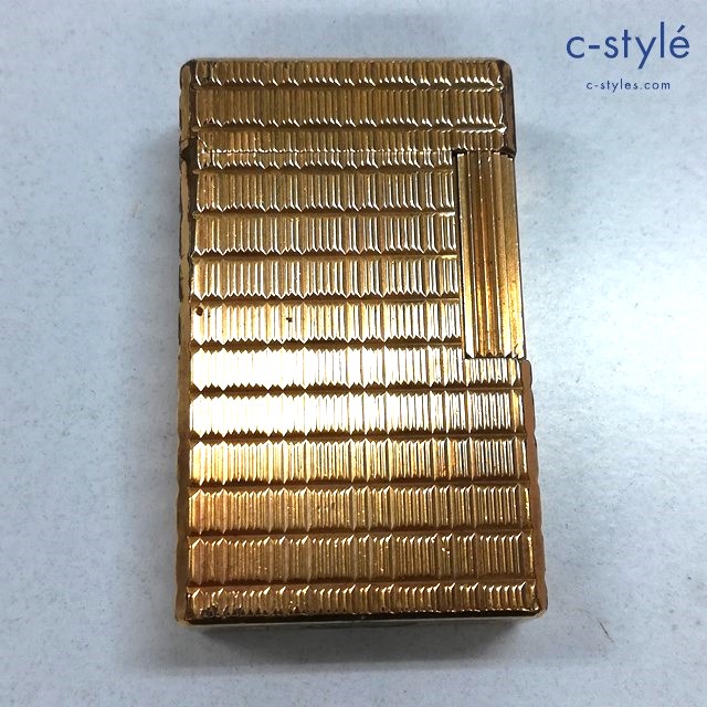 S.T. Dupont デュポン ガスライター ライン1 ゴールド 691CER 喫煙具