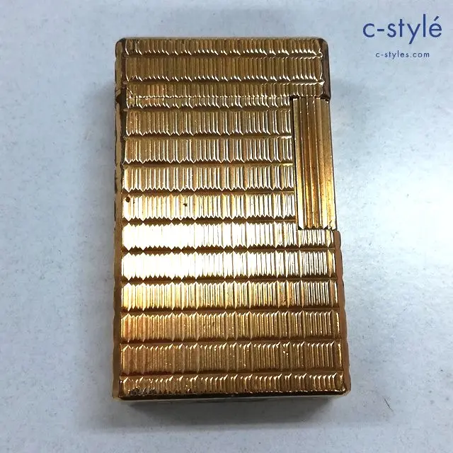 S.T. Dupont デュポン ガスライター ライン1 ゴールド 691CER 喫煙具