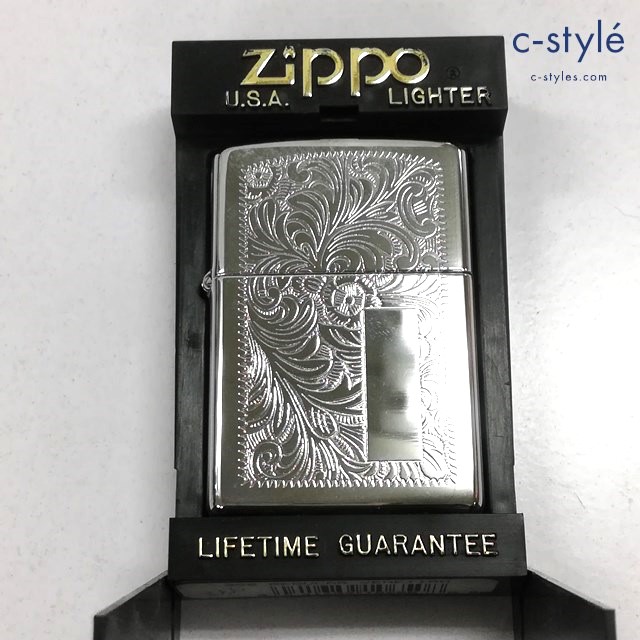 ZIPPO ジッポー オイルライター アラベスク 1997年 シルバー 喫煙具