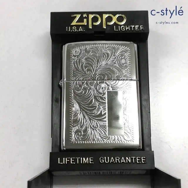 ZIPPO ジッポー オイルライター アラベスク 1997年 シルバー 喫煙具
