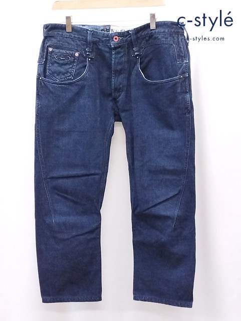 DENHAM デンハム デニムパンツ W36 L34 インディゴ CROSS BACK CARROT FIT