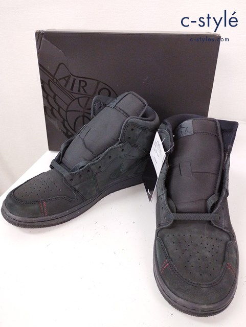 NIKE ナイキ スニーカー 27cm ブラック AIR JORDAN 1 MID SE CRAFT FD8634-001