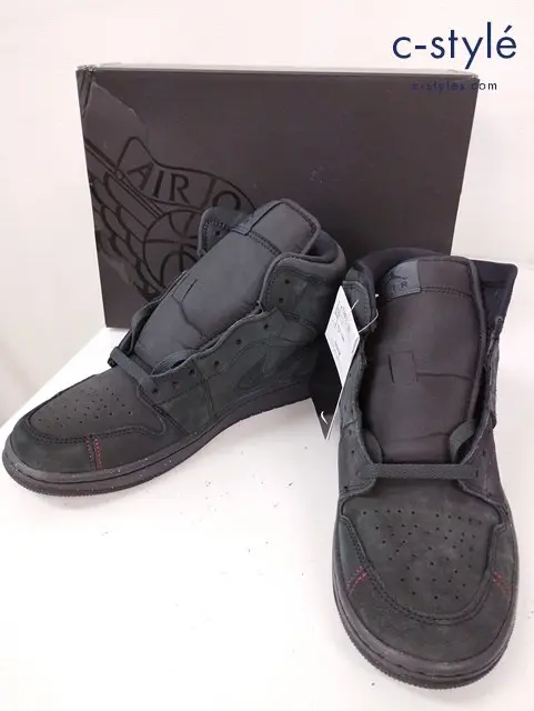 NIKE ナイキ スニーカー 27cm ブラック AIR JORDAN 1 MID SE CRAFT FD8634-001